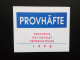 SCHWEDEN PROVHÄFTE MI-NR. 1964-1967 BLAU TAG DER BRIEFMARKE PROBEHEFTCHEN 1996 - Probe- Und Nachdrucke