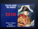 FALKLANDINSELN MH MIT 4 X 249 Y, 250, 251 POSTFRISCH(MINT) KÖNIGIN ELISABETH II 1977 - Falklandinseln