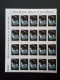 TÜRKEI MI-NR. 3260-3261 BOGENTEIL(20) POSTFRISCH(MINT) EUROPA 2001 WASSER - Unused Stamps