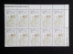 TÜRKISCH ZYPERN MI-NR. 290-295 POSTFRISCH(MINT) 10er BLOCK EINHEIMISCHE PFLANZEN 1990 GÄNSEKRESSE FETTHENNE - Unused Stamps