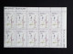 TÜRKISCH ZYPERN MI-NR. 290-295 POSTFRISCH(MINT) 10er BLOCK EINHEIMISCHE PFLANZEN 1990 GÄNSEKRESSE FETTHENNE - Unused Stamps