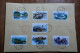 China. Full Set  On Registered Envelope - Briefe U. Dokumente