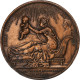 France, Médaille, Henri V, Naissance Du Comte De Chambord, 1820, Bronze, TTB+ - Other & Unclassified