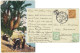 MONACO - 1922/3 - Timbres Taxe 5c (x2) Et 50c Duval Sur CP Non Affranchie Du CAIRE, Egypte à Monaco - Portomarken