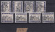 Collection Lot De Timbres Belge Voir 10 Photos Beau Cachet Central - Verzamelingen