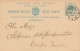 Oranje Vrij Staat, Post Card 1893 Winburg To Cape Town - Andere & Zonder Classificatie