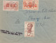 French Colonies: Ivory Coast 1957 Divo To Chicago/USA, Taxe: Postage Due - Côte D'Ivoire (1960-...)