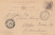 Hong Kong: 1901: Post Card To Cholon Binhtay, Cochinchine - Indochina - Other & Unclassified