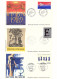 France 1989 - Y&T 2560, 2563 Et 2561 - Enveloppe 1er Jour X 3 - FRAIS DU SITE DEDUITS - Storia Postale