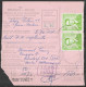 Mandat Poste International Affr.N°1068x2 Càd MONTEGNEE/15.12.1969 Pour AACHEN (Allemagne) - 1953-1972 Bril