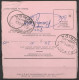 Mandat Poste International Affr.N°1027B+1071 Càd ANTWERPEN 13/20-11-1969 Pour MERIDA (Espagne) - 1953-1972 Glasses