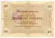 Montenegro 20 Perpera 1914 With Stamp P-19 Very Fine - Autres - Europe