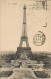 FRANCE - FLIER DEPARTURE PMK "PARIS DEPART JEUX OLYMPIQUES" ON FRANKED PC (VIEW OF PARIS) TO LE PEGUE (26) - 1924 - Sommer 1924: Paris