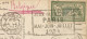 FRANCE - FLIER DEPARTURE PMK "PARIS 47  / JEUX OLYMPIQUES" ON FRANKED PC (VIEW OF PARIS) TO BELGIUM - 1924 - Ete 1924: Paris