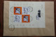 China.Souvenir Sheet  On Registered Envelope - Storia Postale