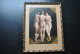 Belle Ancienne Reproduction Cadre En Bois Doré 36.5 X 29 Cm Du Tableau LES TROIS GRACES De Regnault Nu Premier Empire - Sonstige & Ohne Zuordnung