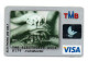 VISA Carte Bancaire TMB Hologramme Banque Bank  Thaïlande Card Karte  (K 165) - Cartes De Crédit (expiration Min. 10 Ans)