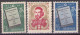 Yugoslavia 1947 Mi 512-514 Petar Petrovic Njegos "Gorski Vijenac", MNH**VF - Nuovi