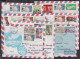 Frz. Polynesien 1969/70 Partie Briefe Mit 2x Einzelfrankatur Sowie 7x Mischfrankatur Nach Frankreich - Covers & Documents