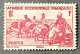 FRAWA0030U - Local Motives - Donkey Caravan - Senegal - 1 F Used Stamp - AOF - 1947 - Oblitérés