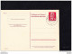 DDR Bis 64: Postkarte-Doppel-GS 15/15 Pf Hellsämisch Komplett Gest. ZWICKAU  28.10.65 Beide Teile Ohne Text Knr: P 65aII - Cartoline - Usati