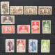 INDOCHINE  N° 261 à 273 SAUF 263A Et 270A   NEUFS SANS CHARNIERE EMIS SANS GOME  COTE 9.50€   CELEBRITE MARIN - Unused Stamps