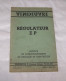 NOTICE DE FONCTIONNEMENT DE REGLAGE ET D'ENTRETIEN VENDEUVRE REGULATEUR ZP, MOTEURS DIESEL VENDEUVRE - Trattori