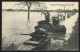 AK Rueil, Inondations 1910, Ravitaillement Des Inondés  - Inondations
