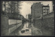 AK Billancourt, Inondée 1910, Rue Gabrielle  - Überschwemmungen