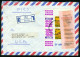 Br Israel, Afek 1983 Registered Airmail Cover > USA, NY #bel-1010 - Cartas & Documentos