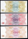 RUSSIE - LOT 3 Billets FANTAISIE - Serguei MAVRODI - 1994 - NEUFS - Russie