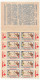 Carnet Anti-tuberculeux 1956 - 26ème Campagne - 100f - 10 Timbres à 10f  - Pubs Nestlé Et Dentifrice Gibbs - Blocks & Sheetlets & Booklets