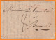 1805 - 27 Prairial XIII - Lettre Pliée De 103 AIX LA CHAPELLE En Rouge Vers BEAUNE, Côte D'Or - Taxe 8 - 1792-1815 : Departamentos Conquistados