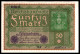 DEUTSCHLAND - ALLEMAGNE - 50 Mark Reichsbanknote - Série 4 - 1919 - P66 - AUNC / Pr Neuf - 50 Mark