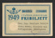 Suède Passe Chemin De Fer Première Classe 1949 Sweden Railway First Class Railroad Pass Train Sverige - Europa