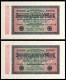 DEUTSCHLAND - ALLEMAGNE - 20000 Mark Reichsbanknote - 2 N° - 1923 - P85a - AUNC / Pr Neuf - 20.000 Mark