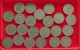 COLLECTION LOT TUNISIA 1/2 DINAR 23PC 185G #xx40 2031 - Tunesien