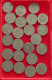 COLLECTION LOT TUNISIA 1/2 DINAR 23PC 185G #xx40 2031 - Tunesien