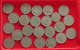 COLLECTION LOT MOROCCO 1 DIRHAM 23PC 135G #xx40 1985 - Morocco