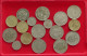 COLLECTION LOT CEYLON SRI LANKA 17PC 130G #xx40 1877 - Sri Lanka