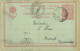 Postal Stationary Bulgarie 1905 Pour Bucarest Roumanie - Storia Postale