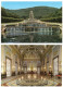 LOTTO 2 CARTOLINE ITALIA CASERTA REGGIA PALAZZO REALE SALA TRONO E PARCO Italy Postcards Set ITALIEN Ansichtskarten - Caserta