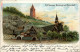 Gruss Vom Kyffhäuser - Litho - Kyffhaeuser