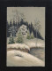 Die Besten Wünsche Zum Neuen Jahr, Schneelandschaft Am See, Ellwangen 31.12.1930 - Contre La Lumière