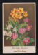 Besten Wünsche Zum Geburtstage Bunter Strauß Blumen Und Gold, Jüterbog 13.9.1939 - Contre La Lumière