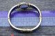 Delcampe - Vintage Seiko Lassale Ultra Elegance 1F20 1B60 Blue Dial Lady Quartz Watch 21mm - Watches: Old