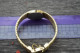 Delcampe - Vintage Seiko Exceline 1221 5890 Yellow Dial Lady Quartz Watch Japan Round 20mm - Orologi Antichi