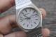 Vintage Bulova 1980sTextured Dial Men Quartz Watch Swiss Made Round Shape 38mm - Horloge: Antiek