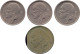 3 X Belguim 20 Centimes 1962 French AU + 50 Centimes 1991 Clipped Planchet - 20 Cents