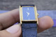 Delcampe - Vintage Seiko Gold Plated 16 5420 Lady Quartz Watch Japan Square Tank Shape 22mm - Watches: Old